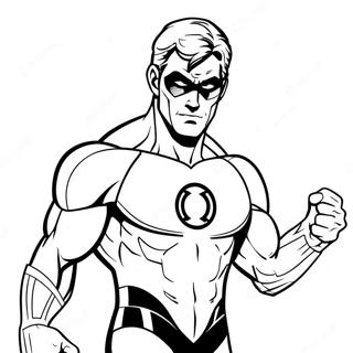 Green Lantern Coloring Page 15869-12799