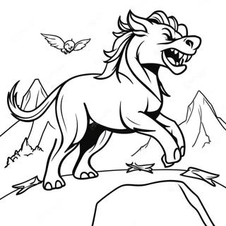 Rise Of The Beast Coloring Page 15879-12812