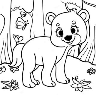 Forest Animals Coloring Pages