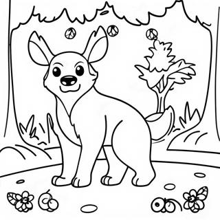 Forest Animals Coloring Page 15899-12827