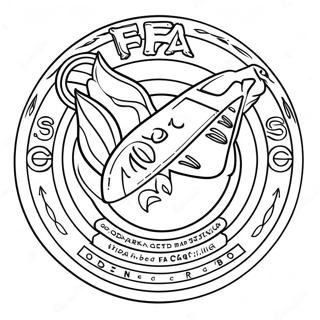 Ffa Logo Coloring Page 15929-12846