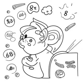 Fun Multiplication Problems Coloring Page 15990-12897