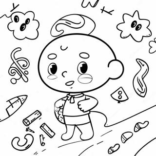 Fun Multiplication Problems Coloring Page 15990-12898