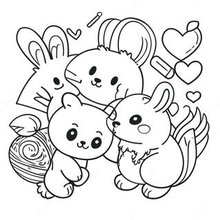 Creative Friends Art Lab Coloring Page 16020-12931