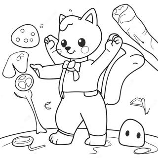 Creative Friends Art Lab Coloring Page 16020-12932