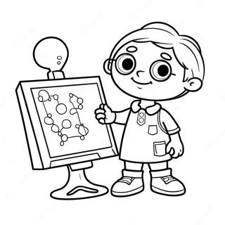 Sid The Science Kid Coloring Page 16069-12970