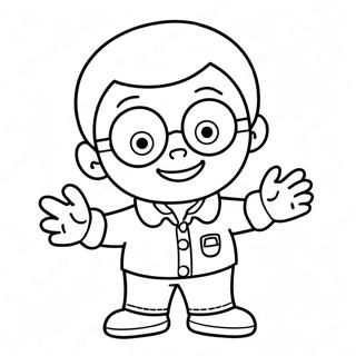 Sid The Science Kid Coloring Page 16069-12971