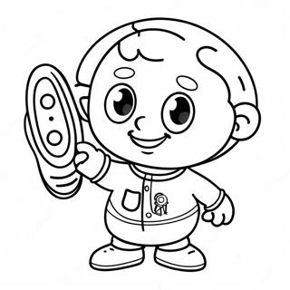 Sid The Science Kid Coloring Page 16069-12972