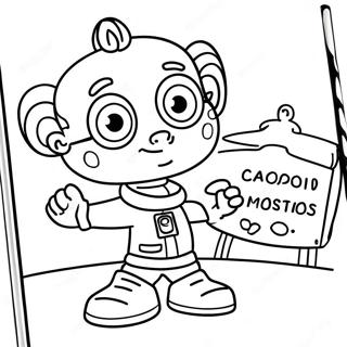 Sid The Science Kid Coloring Pages