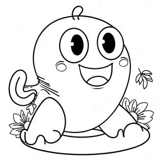 Om Nom Coloring Page 16079-12967