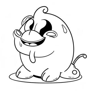 Om Nom Coloring Page 16079-12968