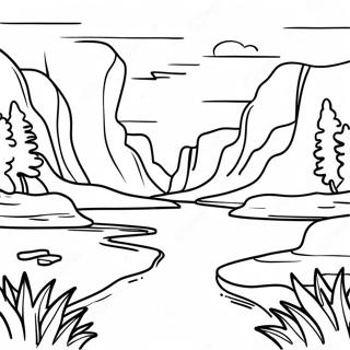 National Park Coloring Pages