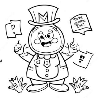 Funny April Fools Day Joke Coloring Page 16140-13024