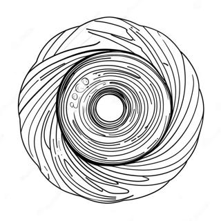 Spinning Black Hole Coloring Page 16150-13033