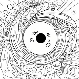 Spinning Black Hole Coloring Page 16150-13036