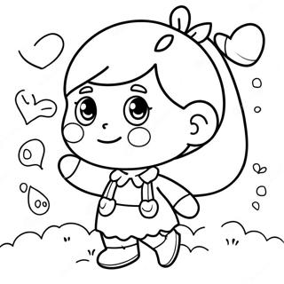 Preschool Pink Coloring Page 16169-13047