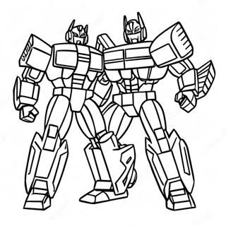 Robots Coloring Pages