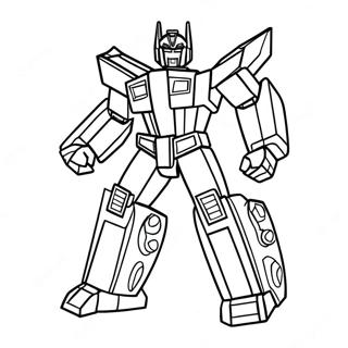 Transformer Coloring Page 161-140