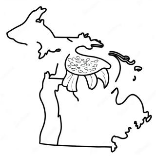 Michigan Coloring Pages