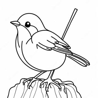 Robin Coloring Page 16239-13099