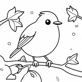 Robin Coloring Page 16239-13100