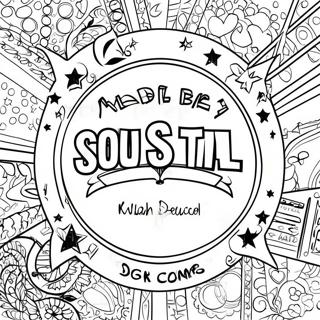 High School Musical Logo Coloring Page 16249-13106