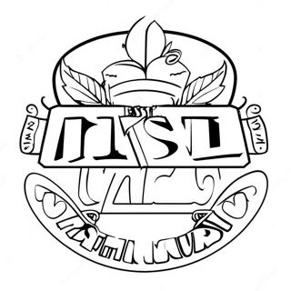 High School Musical Logo Coloring Page 16249-13108