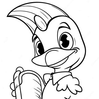 Woody Woodpecker Coloring Page 16269-13123