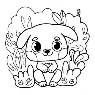 Sticker Coloring Page For Kids 16289-13138