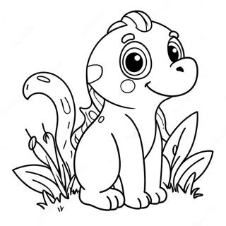 Cute Animal Sticker Coloring Page 16290-13143