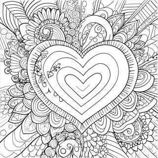 Valentines Day For Adults Coloring Pages