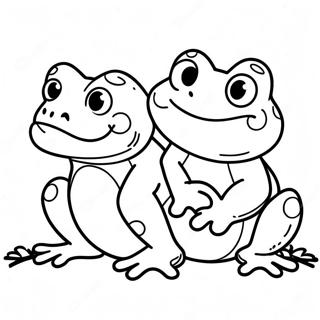 Frog And Toad Coloring Page 16389-13212