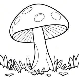 Super Mushroom Power Up Coloring Page 16440-13258