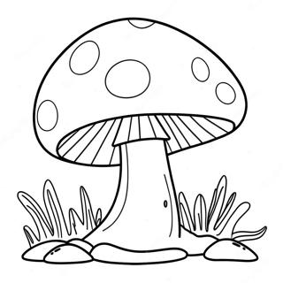 Super Mushroom Power Up Coloring Page 16440-13260