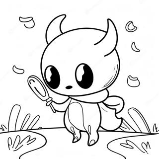 Charming Hollow Knight Character Coloring Page 16450-13265