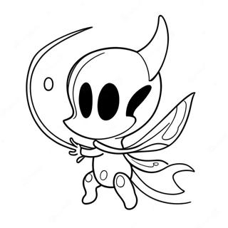 Charming Hollow Knight Character Coloring Page 16450-13266