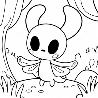 Charming Hollow Knight Character Coloring Page 16450-13268