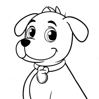 Adorable Winn Dixie Dog Coloring Page 16470-13282