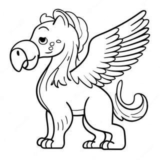 Griffin Coloring Page 16509-13312