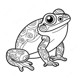 Amphibian Coloring Page 16529-13321