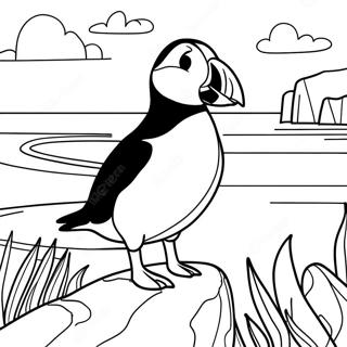 Puffin Rock Coloring Page 16569-13357