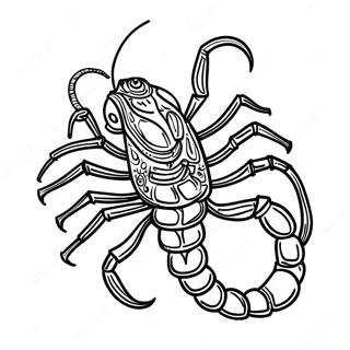 Scorpion Coloring Pages