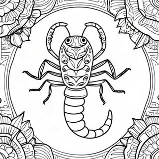 Scorpion Coloring Page 16579-13366