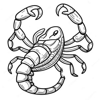 Scorpion Coloring Page 16579-13367