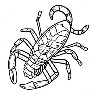 Scorpion Coloring Page 16579-13368