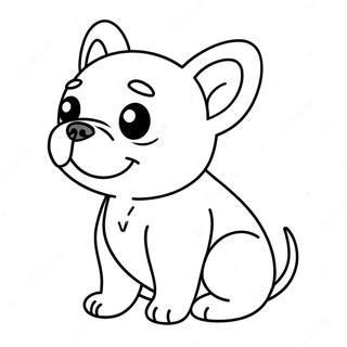 French Bulldog Coloring Pages