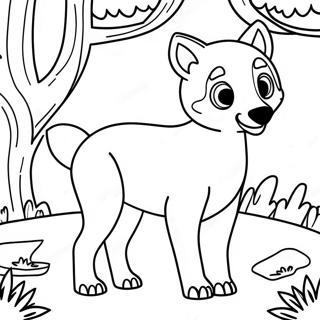 Forest Animal Coloring Pages