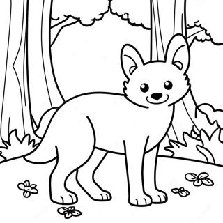 Forest Animal Coloring Page 16639-13416