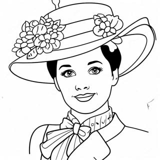 Mary Poppins Coloring Pages