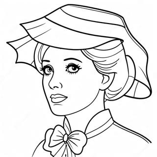 Mary Poppins Coloring Page 16679-13451